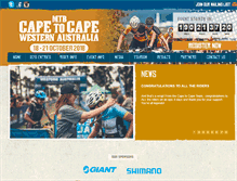 Tablet Screenshot of capetocapemtb.com